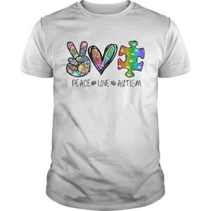 Peace Love Autism Shirt 1
